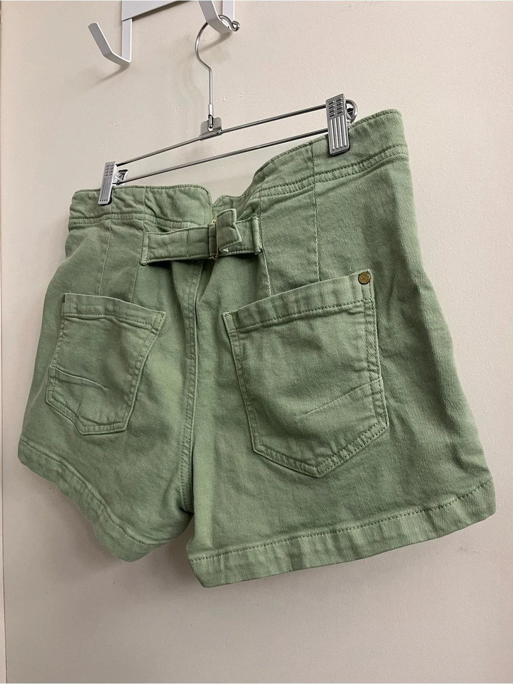 Anthropologie Pilcro Kit Utility Shorts in Green Size 30